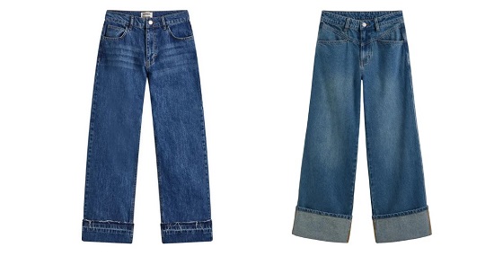 بنطلون بطية واحدة