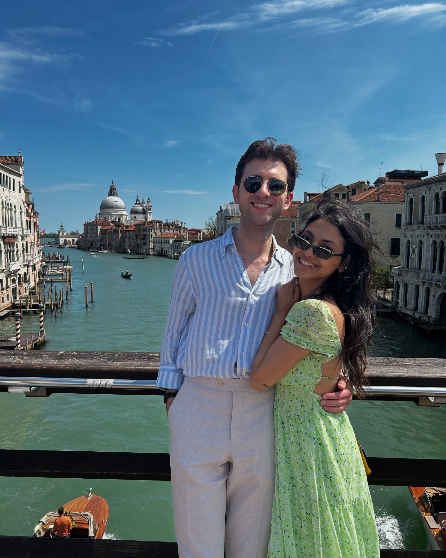 مي الغيطي وزوجها من شهر العسل