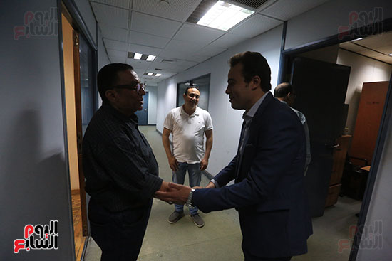 محمد السيد الشاذلى في جولة بدار التحرير  (3)