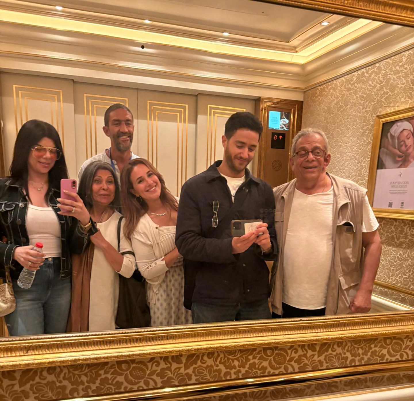 شيري عادل والمخرج يسري نصر الله واحمد مالك وسلوي محمد على شيري عادل والمخرج يسري نصر الله واحمد مالك وسلوي محمد على