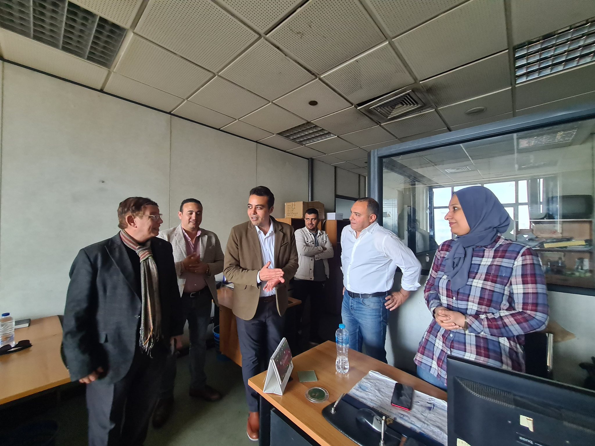 محمد السيد الشاذلى في جولة بدار التحرير  (5)