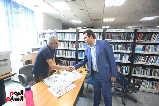 محمد السيد الشاذلى في جولة بدار التحرير  (12)