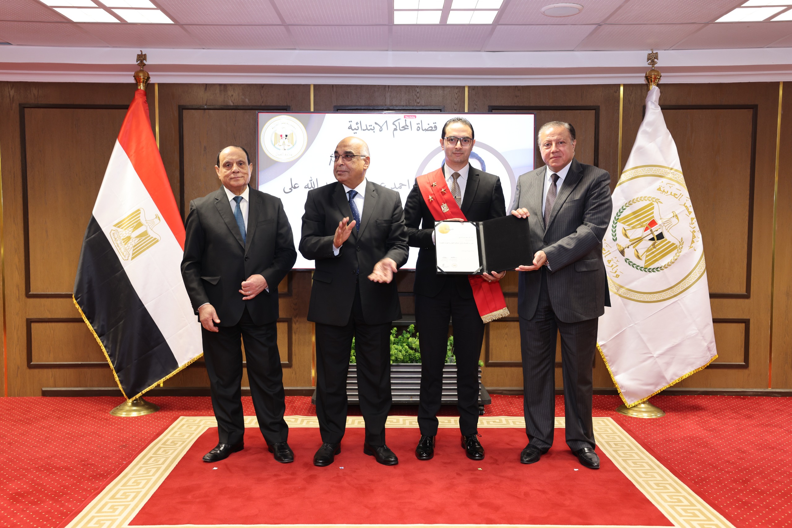 جانب من التكريم