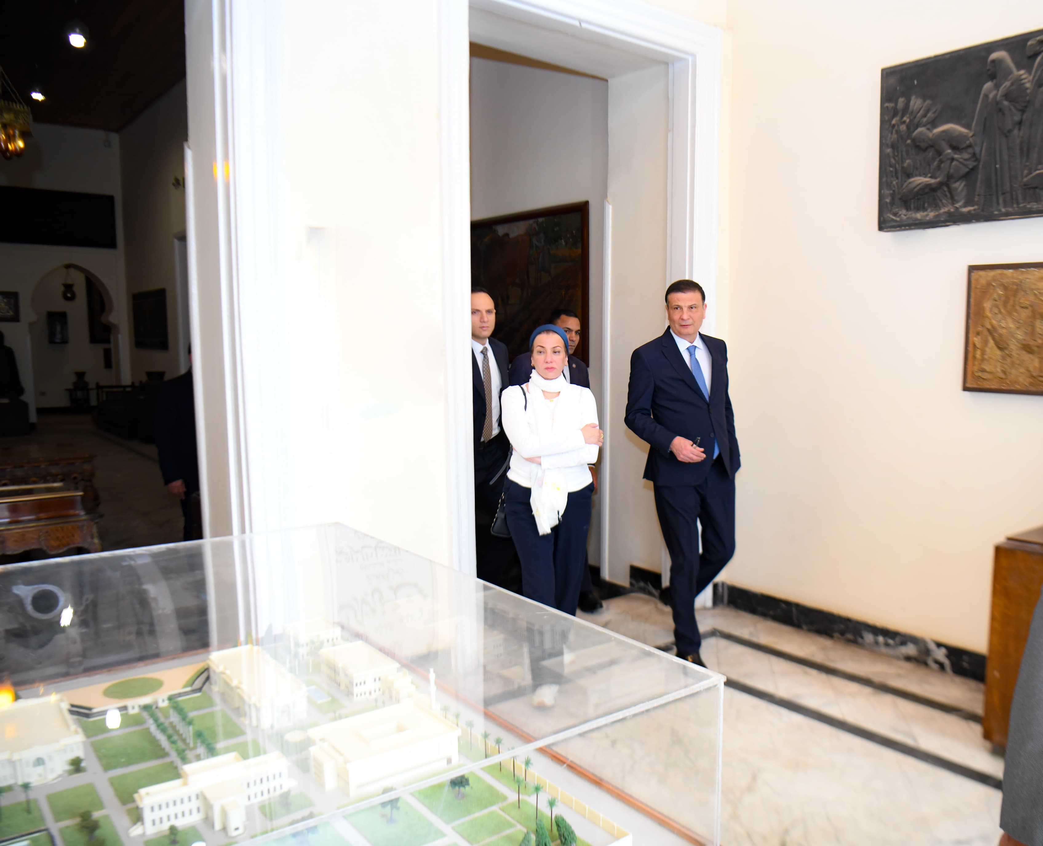 وزير الزراعة ووزيرة البيئة