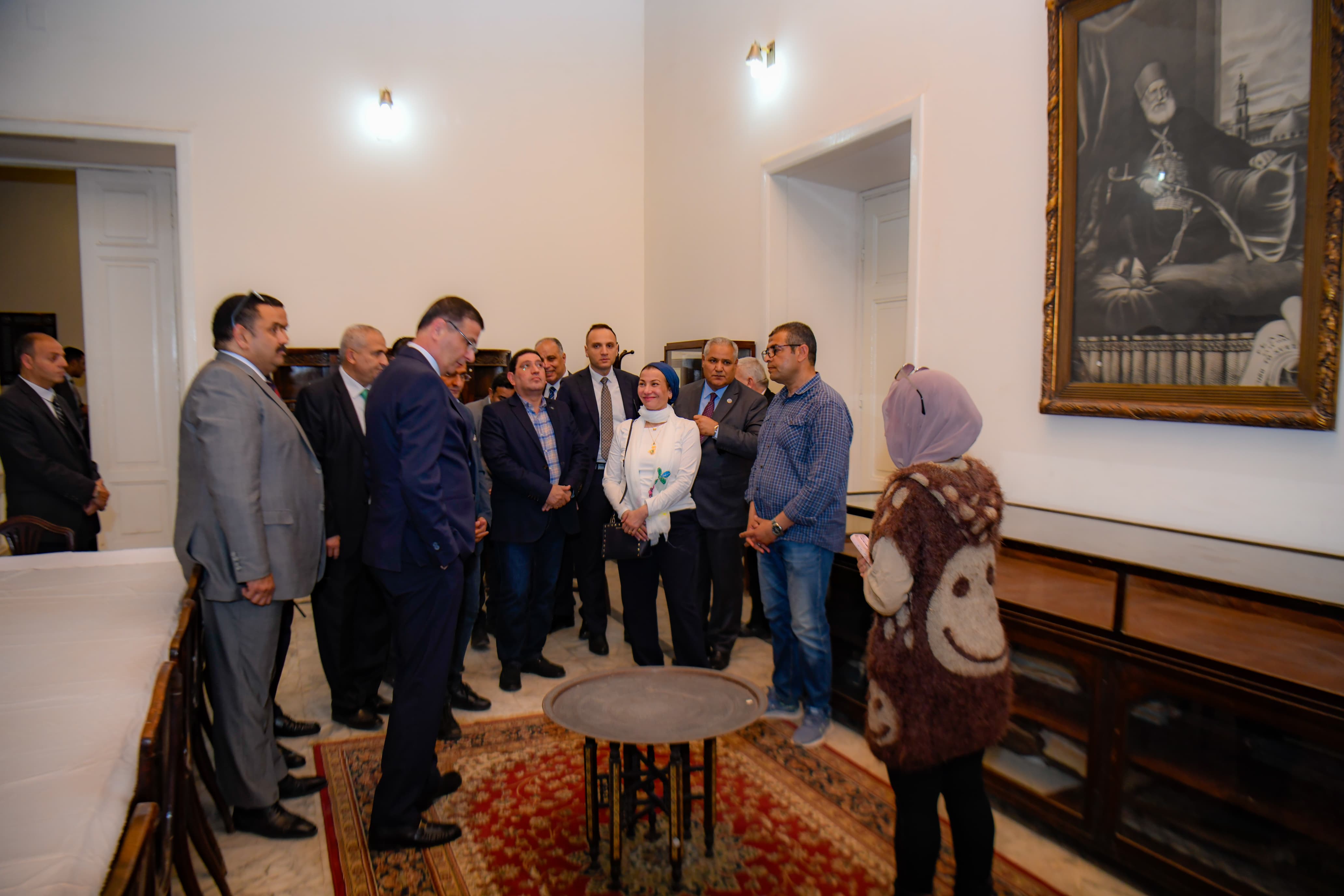 وزيرة البيئة فى وزارة الزراعة