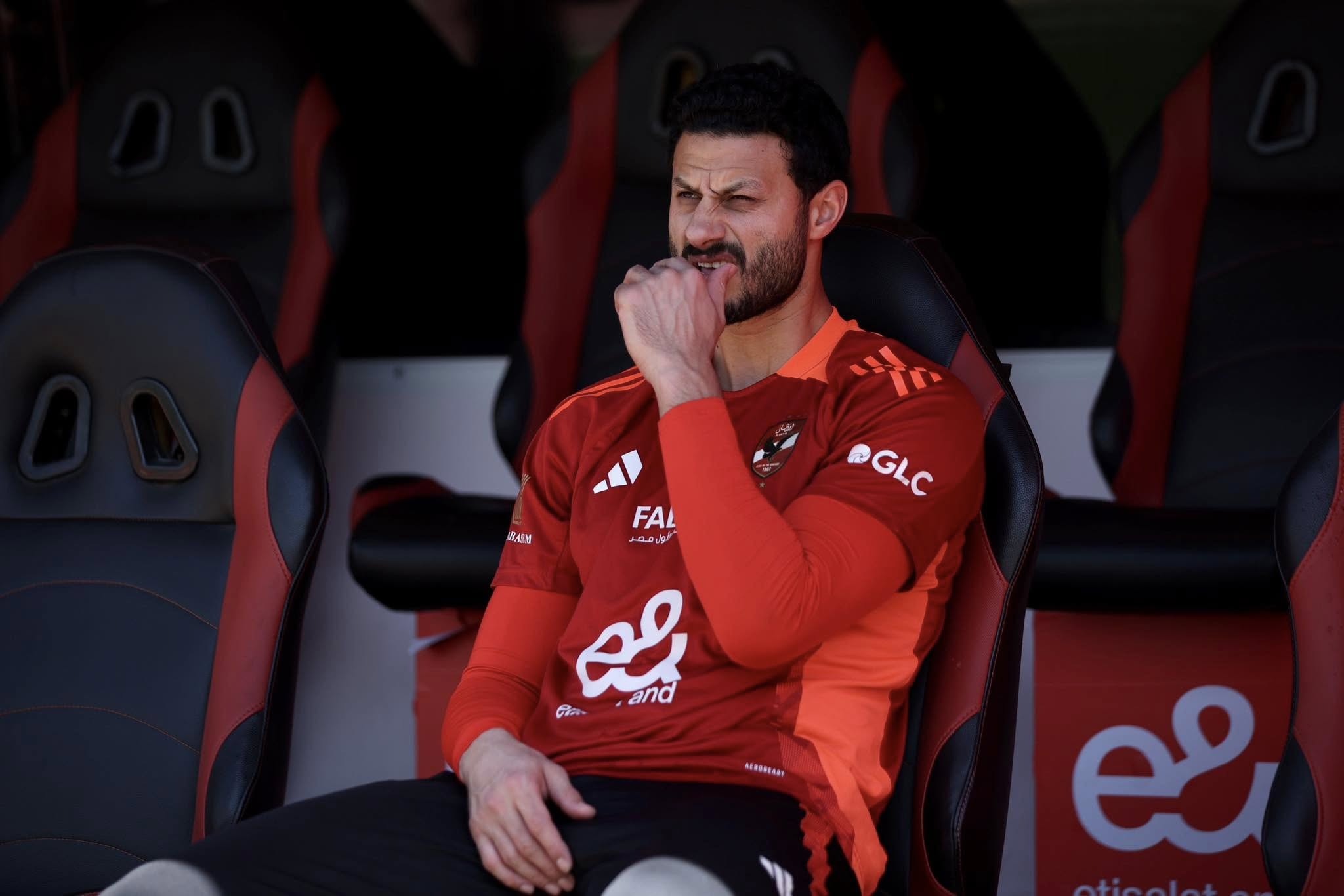 محمد الشناوي من مران الأهلي (2)