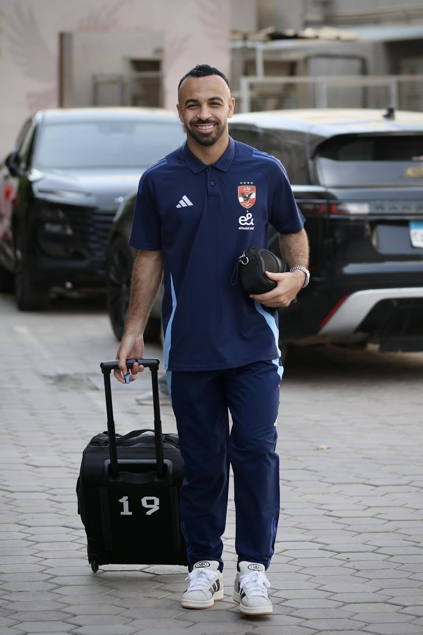 افشة مع بعثة الاهلي