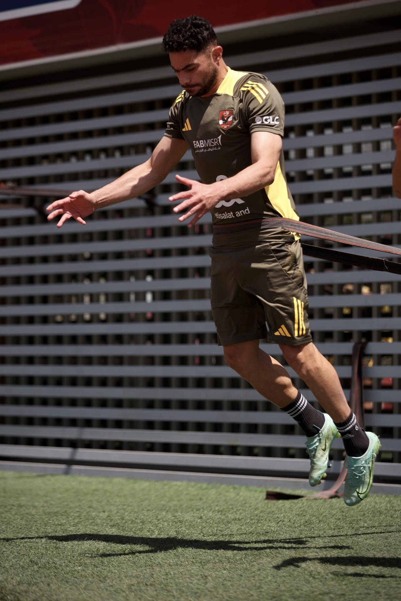 ياسر إبراهيم من مران الأهلي ياسر إبراهيم من مران الأهلي