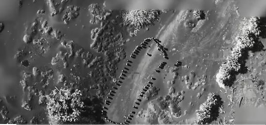 قصف تجمع الحوثيين