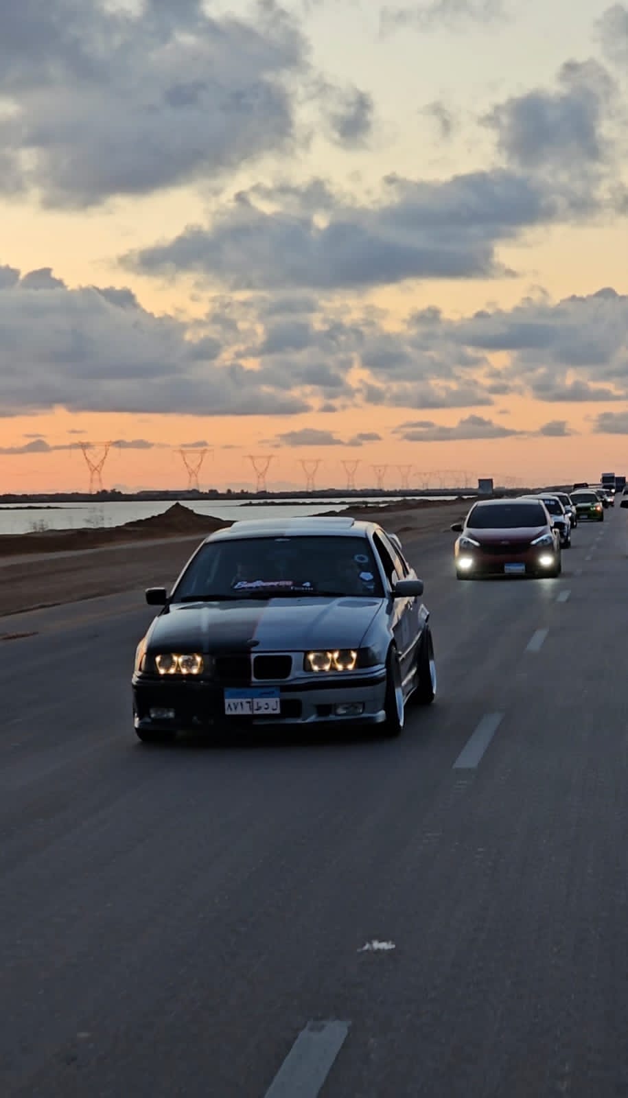 جانب من السباق جانب من السباق