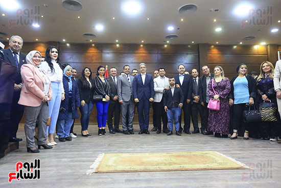  توقيع بروتوكول التعاون بين الوزارة ونقابة الإعلاميين فى مكافحة الشائعات (11)