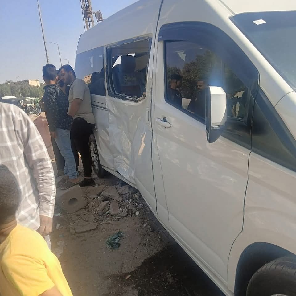 جانب من حادث القطار