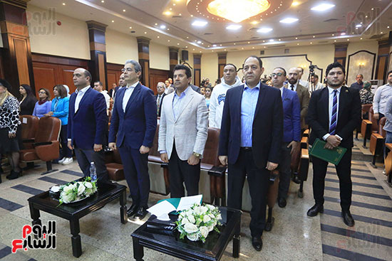  توقيع بروتوكول التعاون بين الوزارة ونقابة الإعلاميين فى مكافحة الشائعات (4)