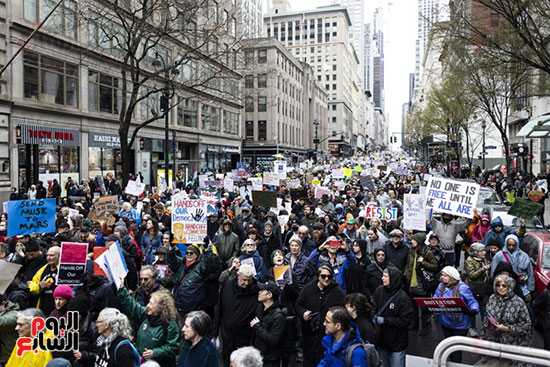 احتجاجات ضد ترامب فى أمريكا