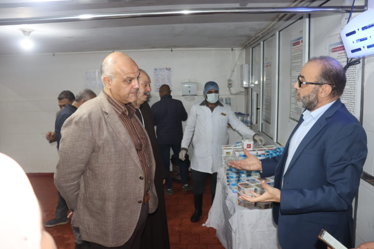 المحافظ خلال الجولة