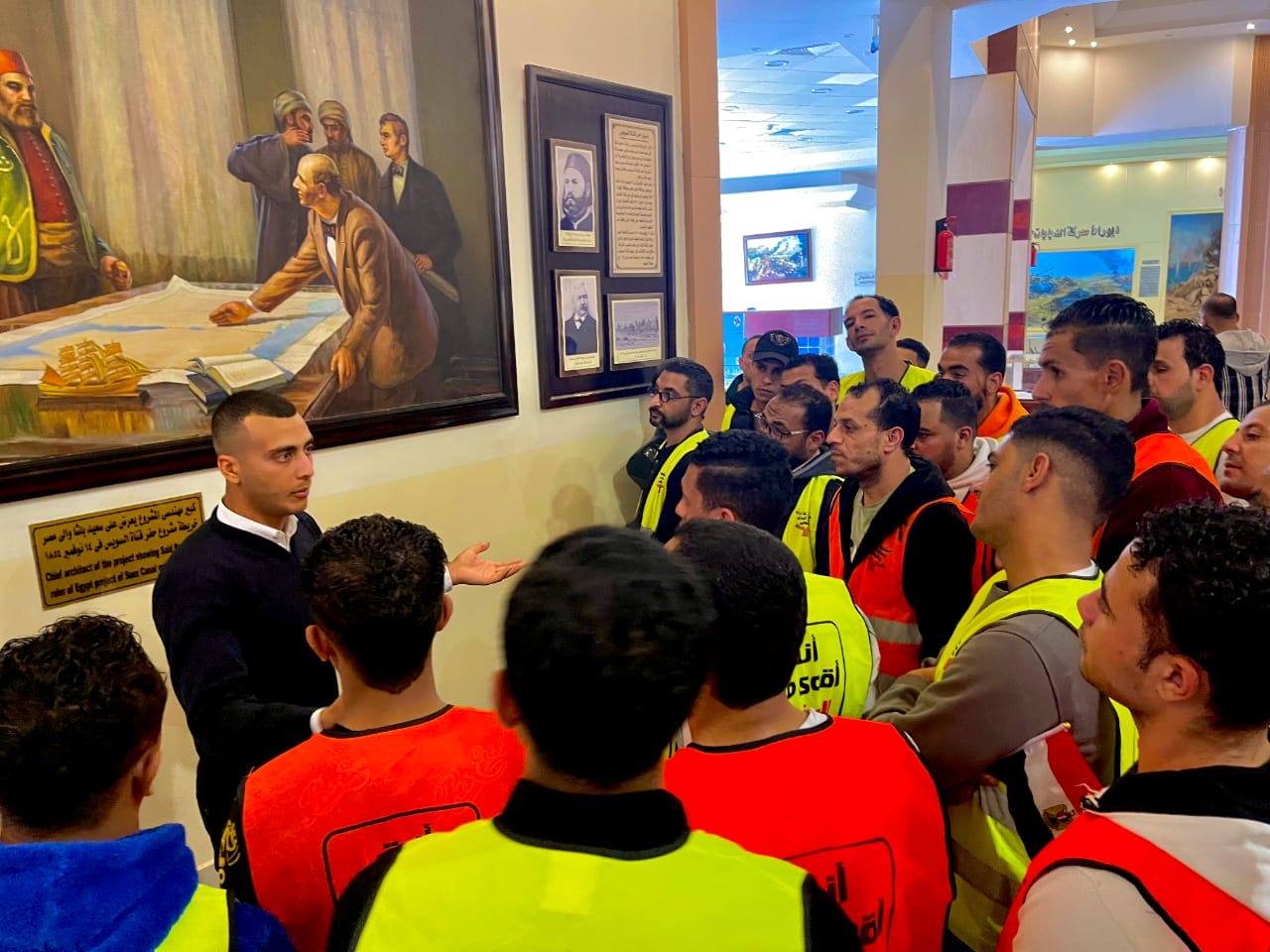 زيارة للمتعافين إلي المتحف الحربى ببورسعيد ضمن الأنشطة الترفيهية والزيارات الميدانية لتنمية روح الولاء والانتماء لوطنهم
