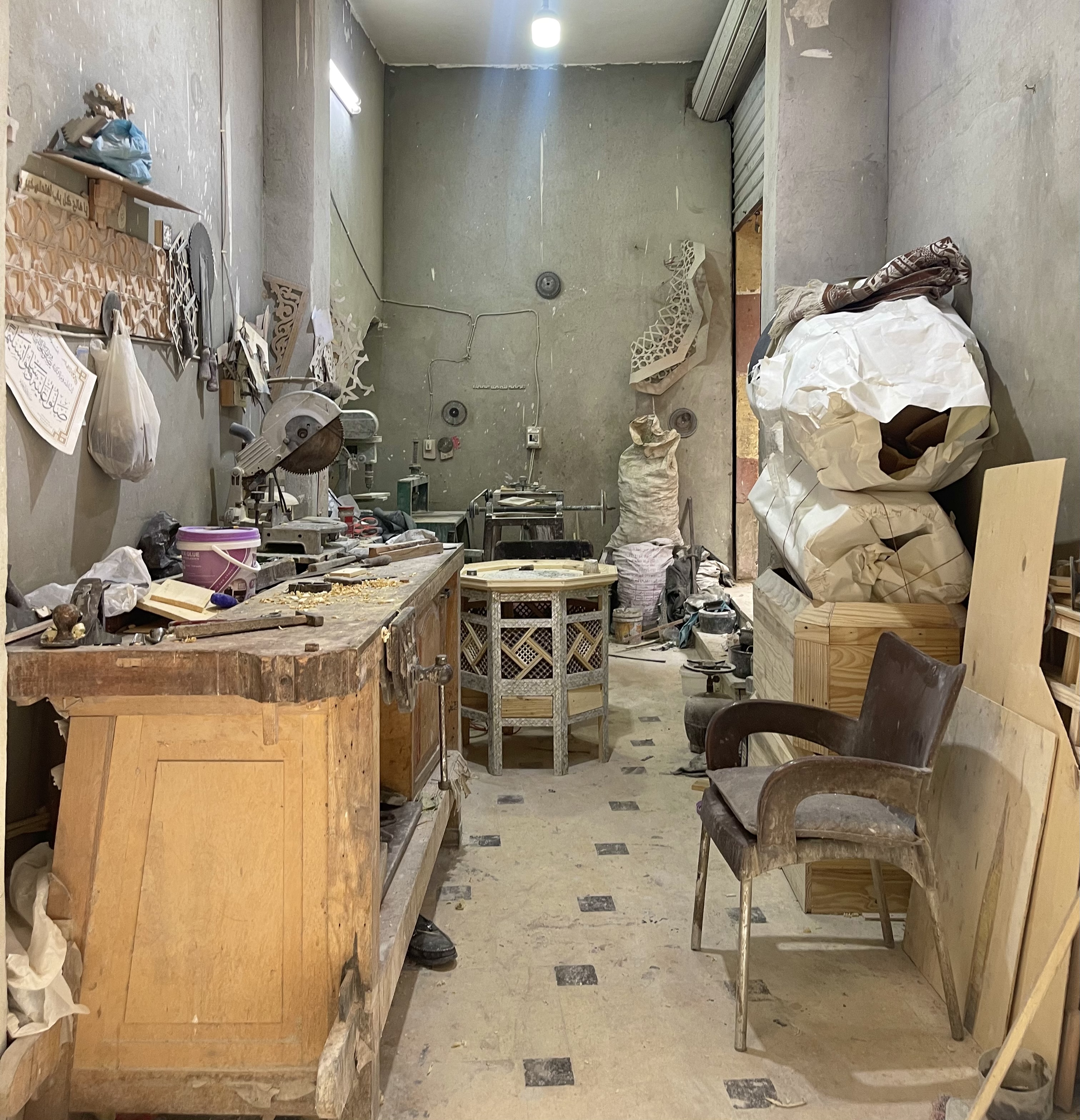 ورشة صناعة الأرابيسك ورشة صناعة الأرابيسك