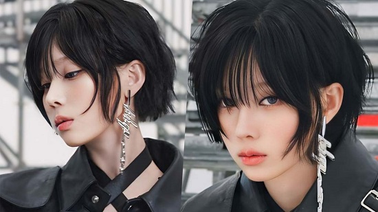 الشعر القصير