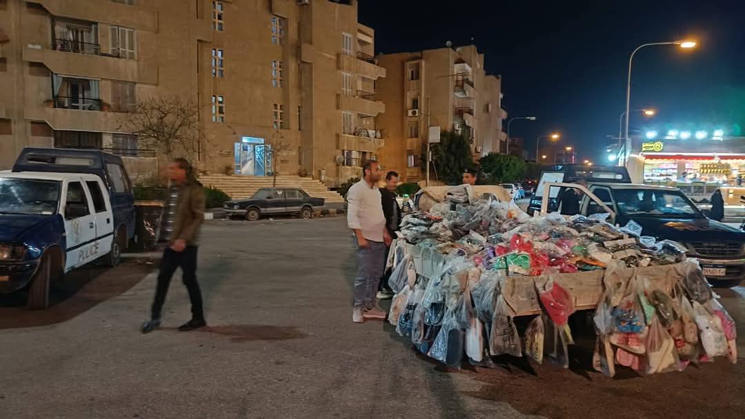 رفع الإشغالات بالعبور رفع الإشغالات بالعبور