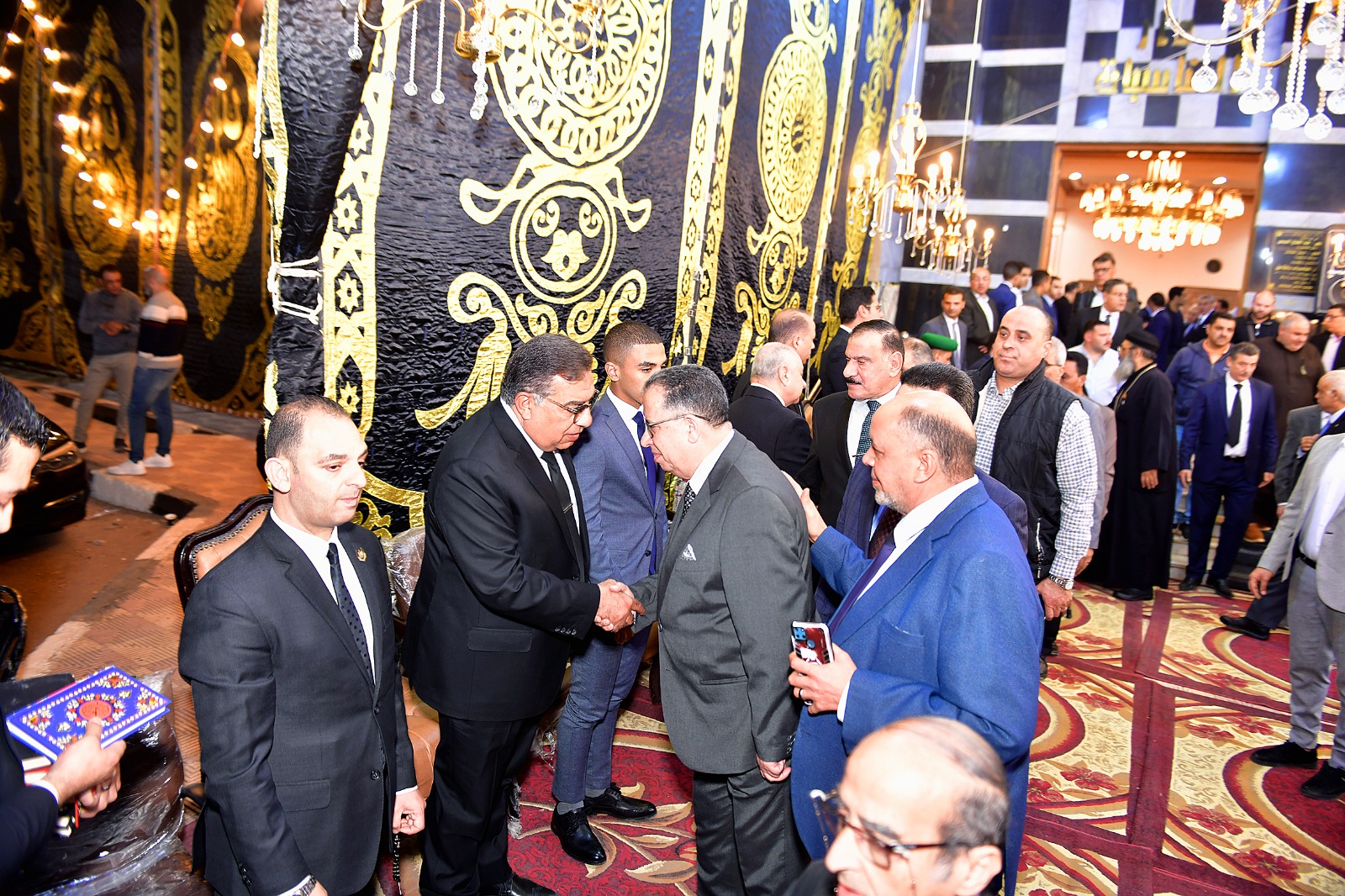 جانب من عزاء السكرتير العام لمحافظة الدقهلية  (3)