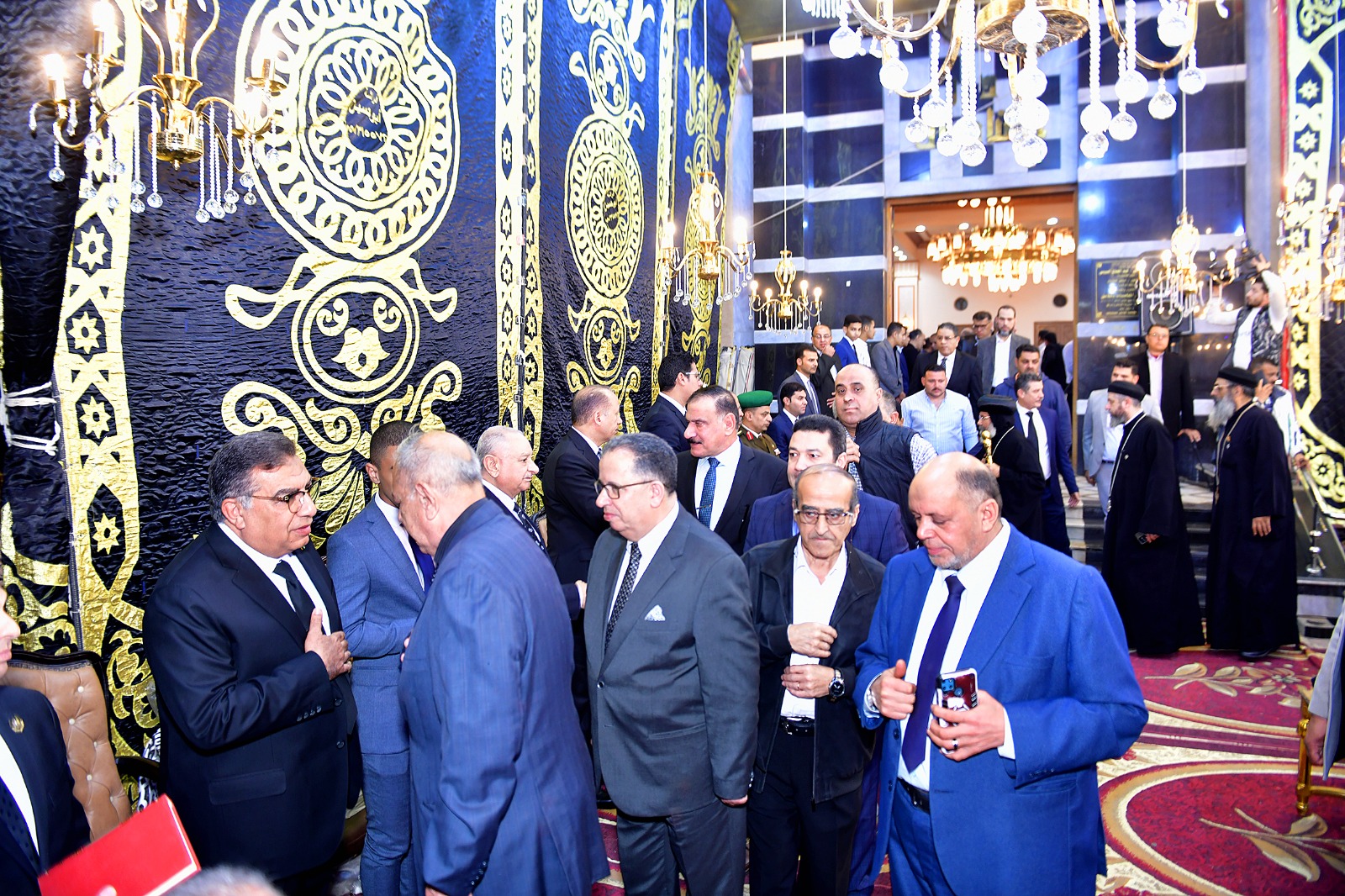 جانب من عزاء السكرتير العام لمحافظة الدقهلية  (2)