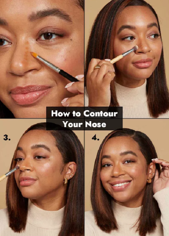 تحديد الأنف بالكونتور