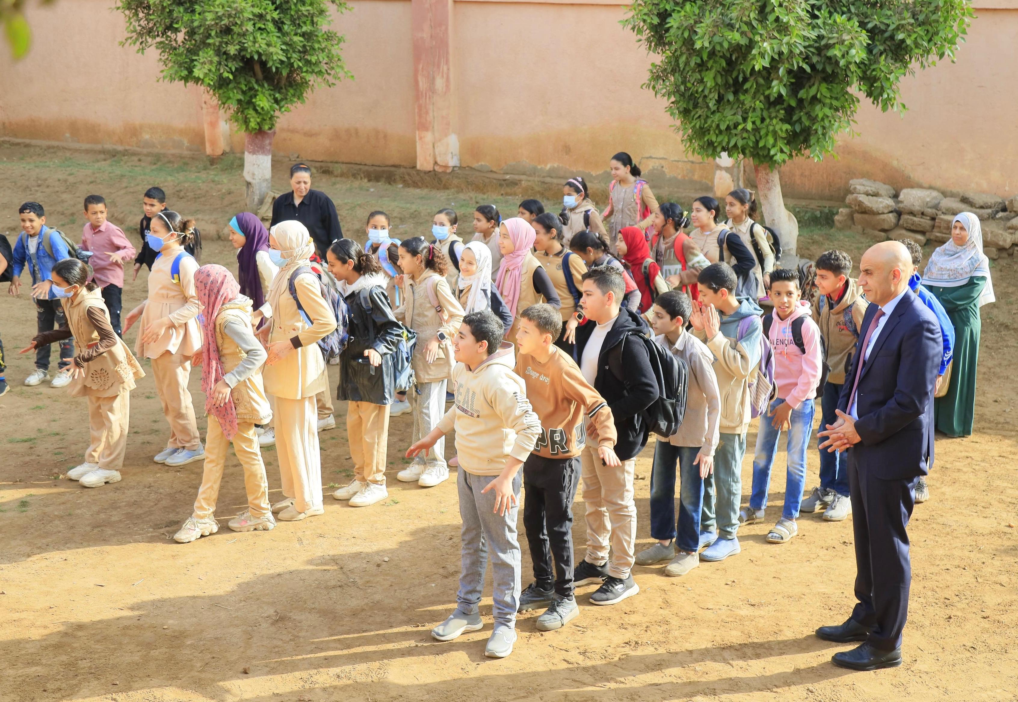 وزير التعليم خلال جولة بمحافظة المنوفية وزير التعليم خلال جولة بمحافظة المنوفية