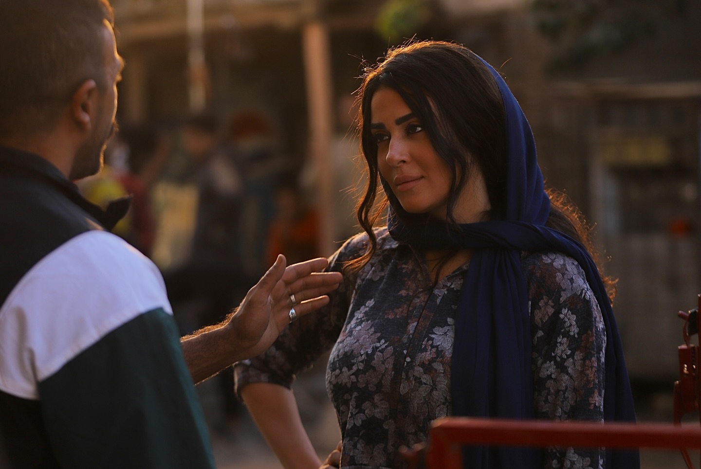 ميرنا نور الدين مع احمد العوضى فى مشهد من فهد البطل ميرنا نور الدين مع احمد العوضى فى مشهد من فهد البطل