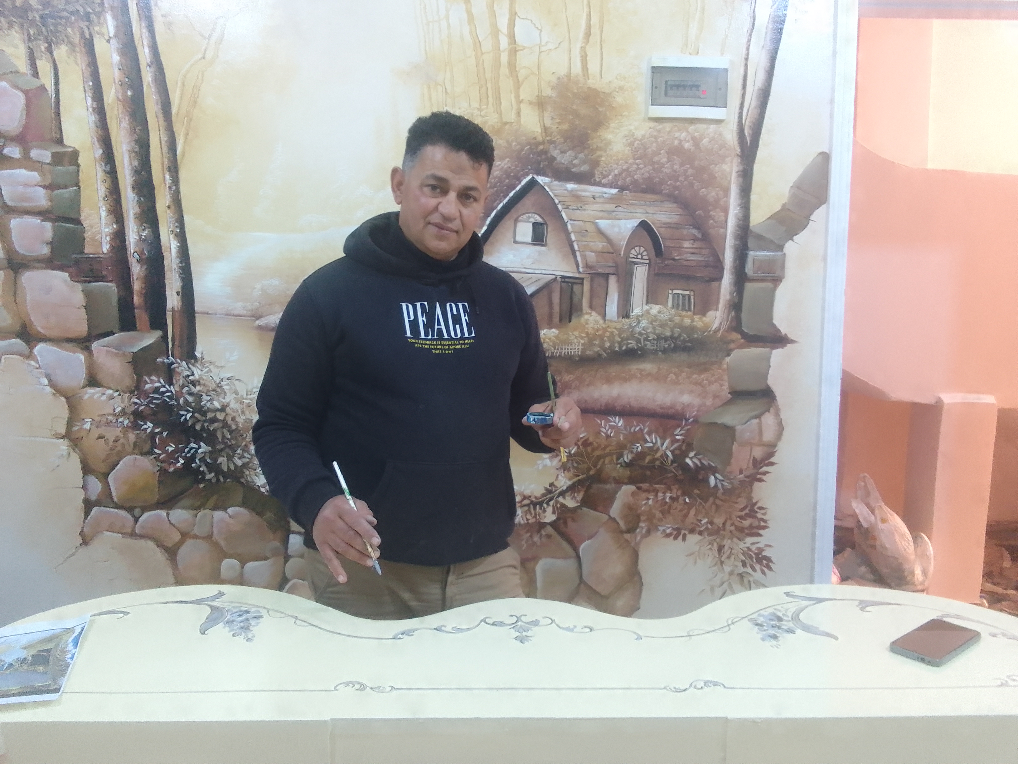 صابر رسام الاثاث في دمياط