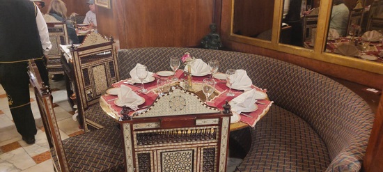 المكان الذى تناولا فيه العشاء المكان الذى تناولا فيه العشاء
