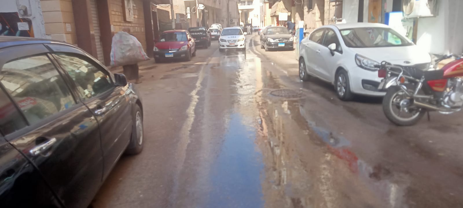 مدينة الأقصر تحل شكوى أهالى شارع الجوازات بمنع وقوف عربات الحنطور