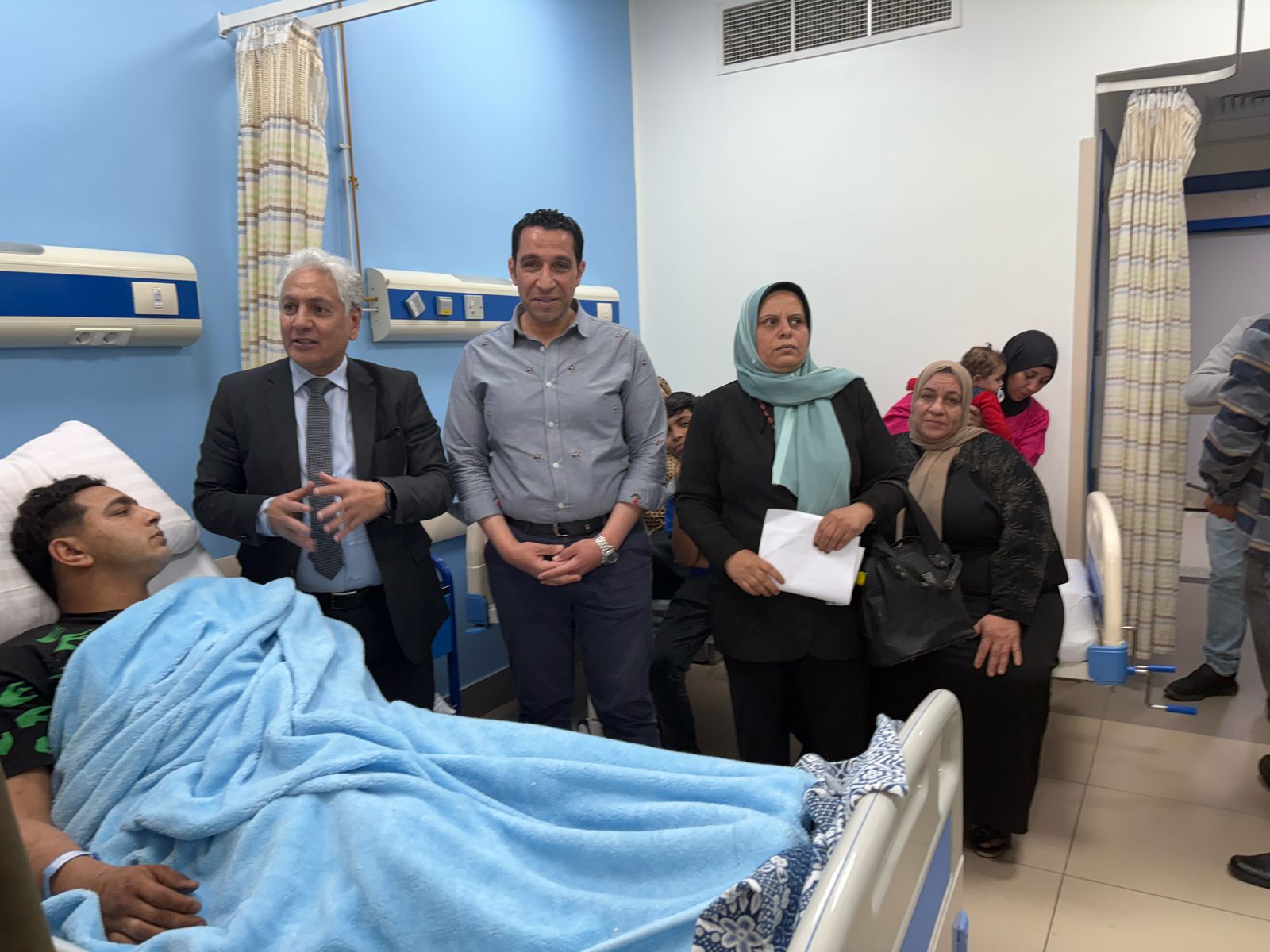 جانب من الزيارة