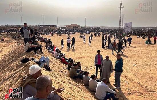 احتشاد شعبي ضخم في العريش لدعم الحقوق الفلسطينية (2)