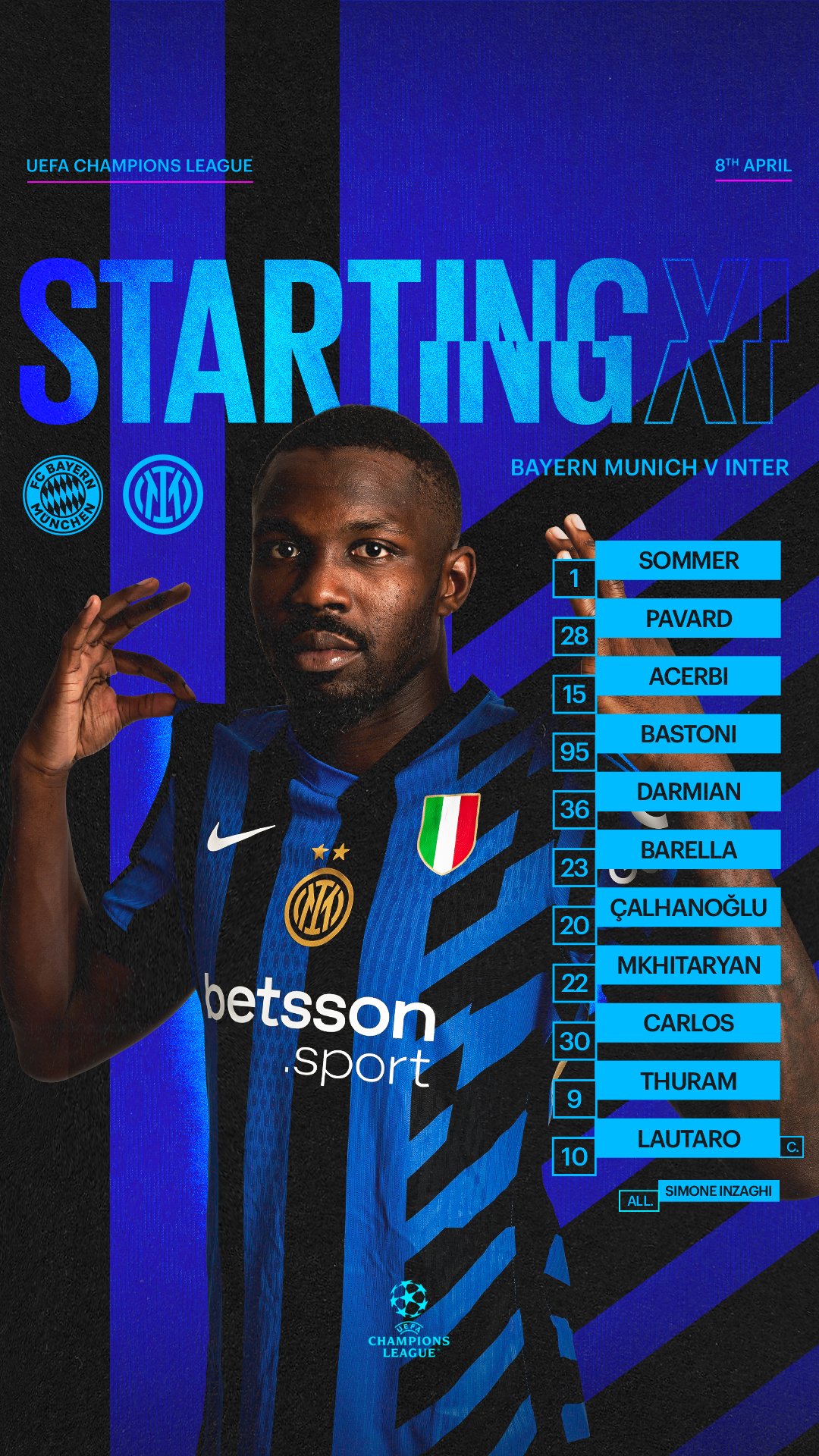 تشكيل إنتر ميلان