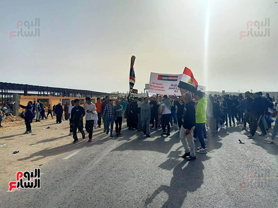 العريش-تشهد-رفض-المصريين-تهجير-المصريين العريش-تشهد-رفض-المصريين-تهجير-المصريين