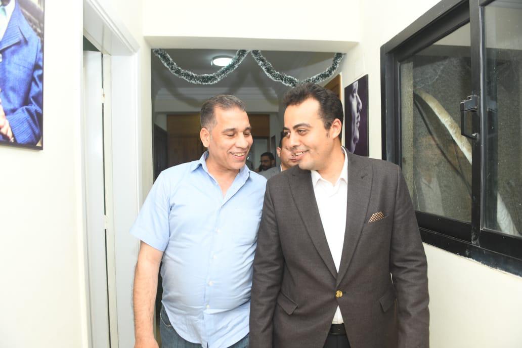 مع الزملاء بموقع بصراحة الاخبارى