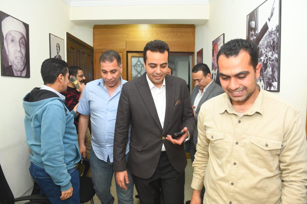 استقبال الزميل بموقع بصراحة