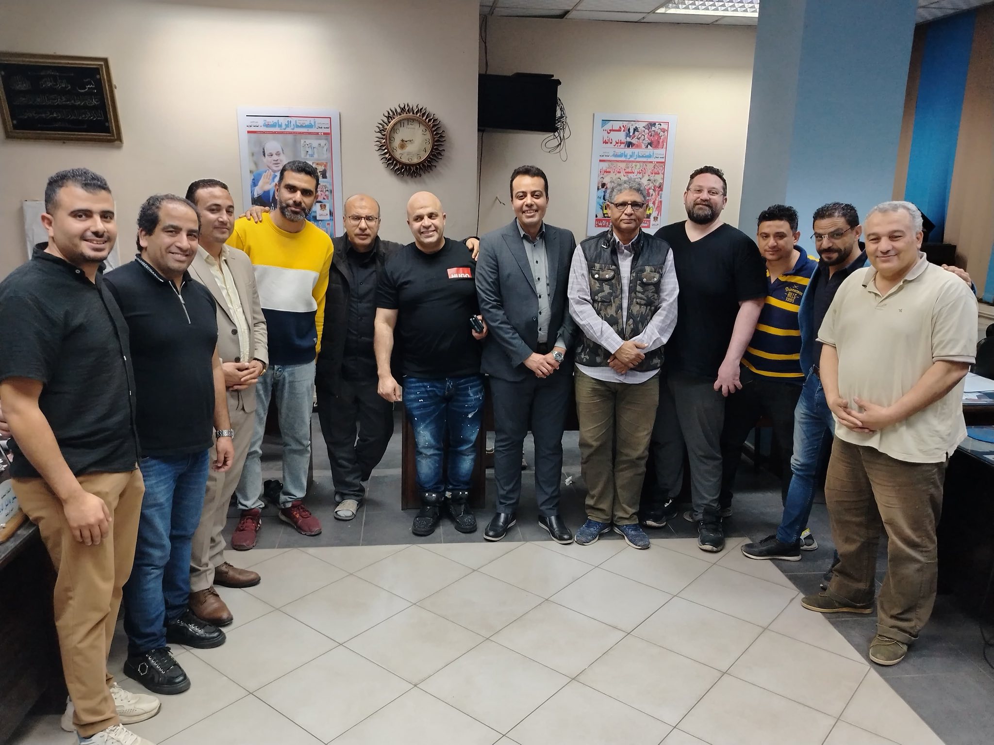 جولة الزميل محمد السيد بأخبار الرياضة  (3)