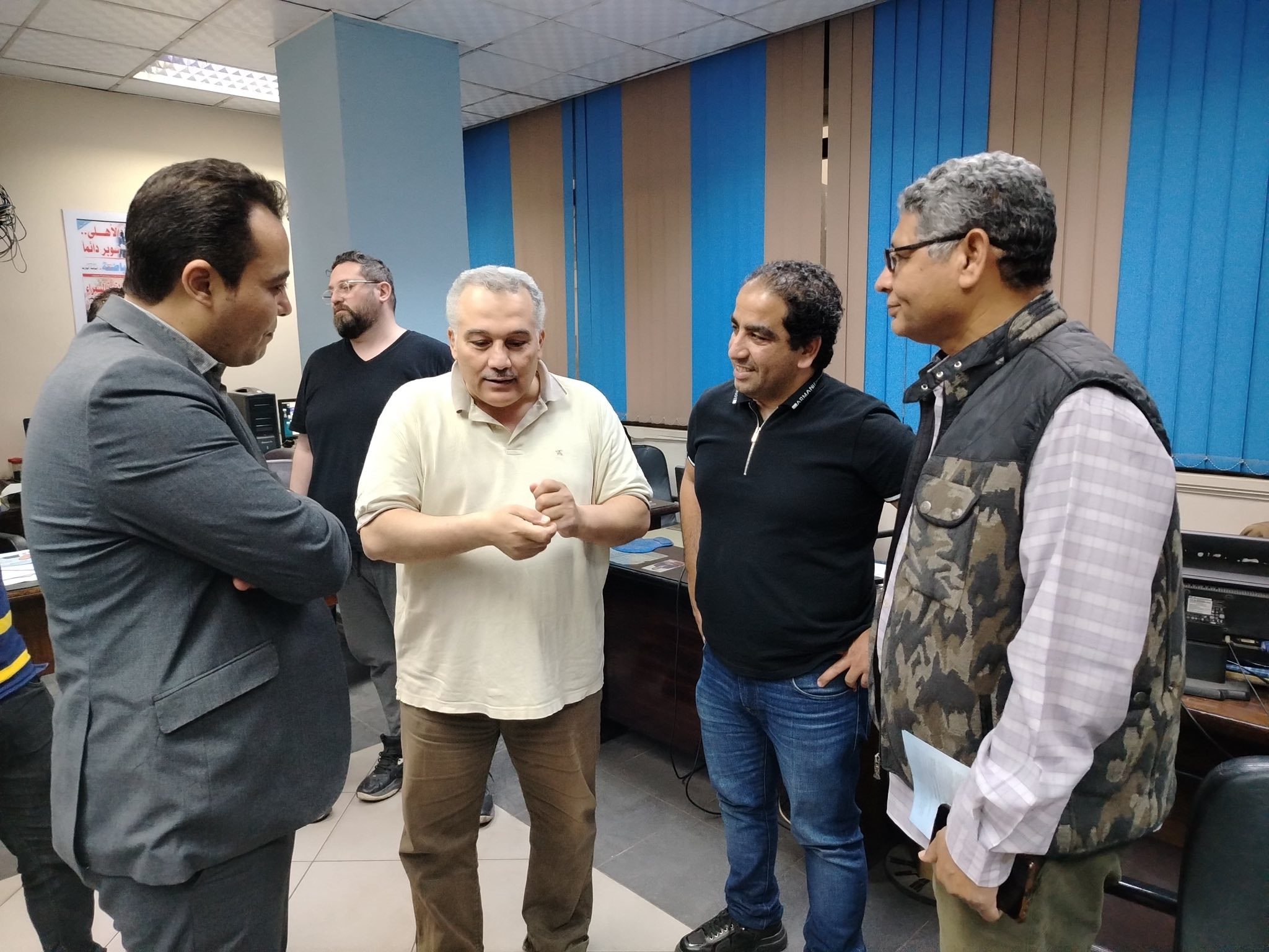جولة الزميل محمد السيد بأخبار الرياضة  (4)