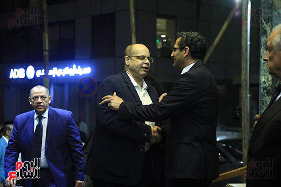 أكرم القصاص بقدم واجب العزاء