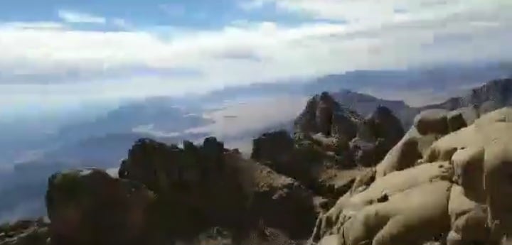 قمة جبل الشايب بالغردقة 