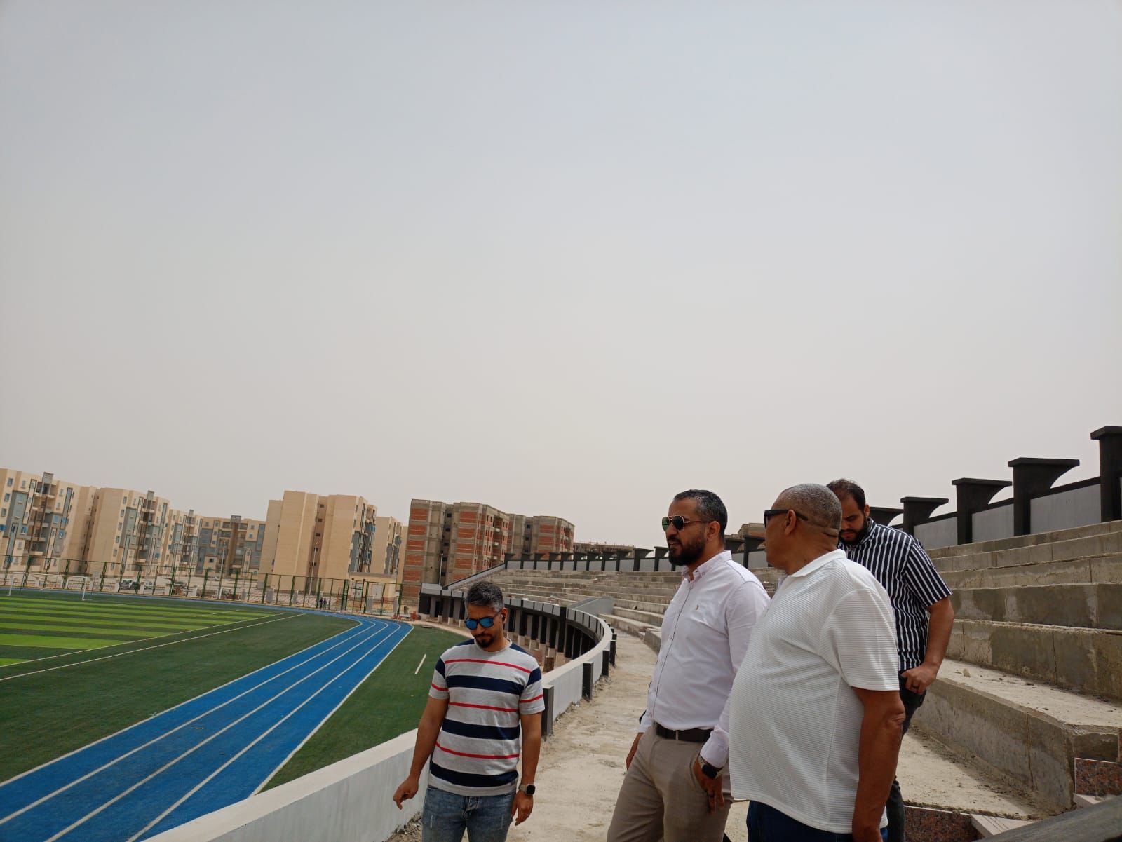 خلال جوله نائب رئيس جهاز مدينه اكتوبر الجديدة لمشروع سكن لكل المصريين  (4)