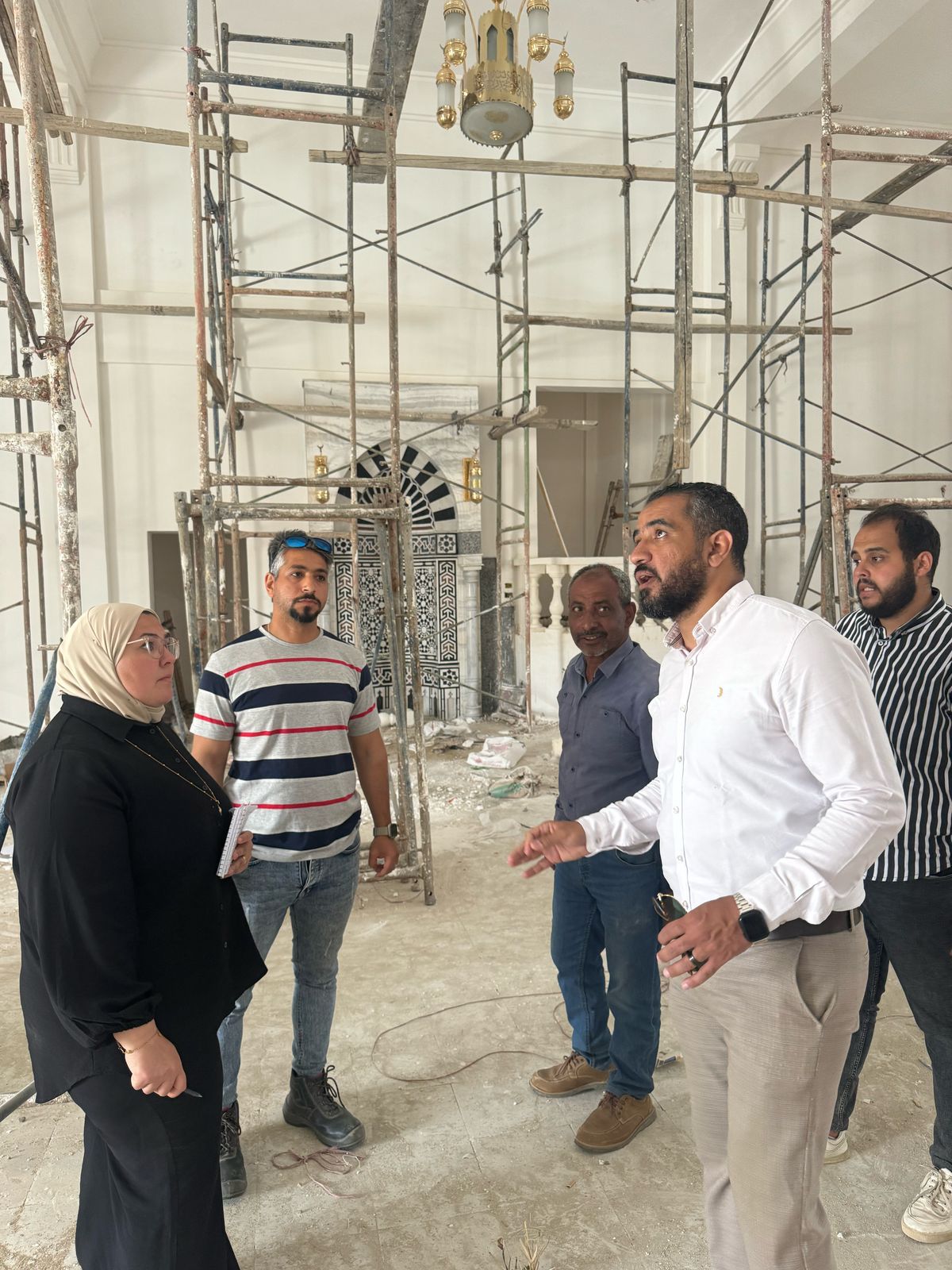 خلال جوله نائب رئيس جهاز مدينه اكتوبر الجديدة لمشروع سكن لكل المصريين  (8)