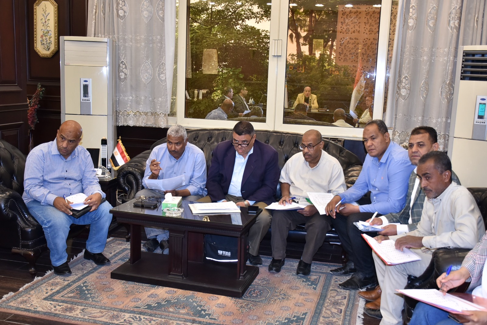 حضور متابعة أحدث مستجدات منظومة التقنين وملف التصالح على مخالفات البناء حضور متابعة أحدث مستجدات منظومة التقنين وملف التصالح على مخالفات البناء