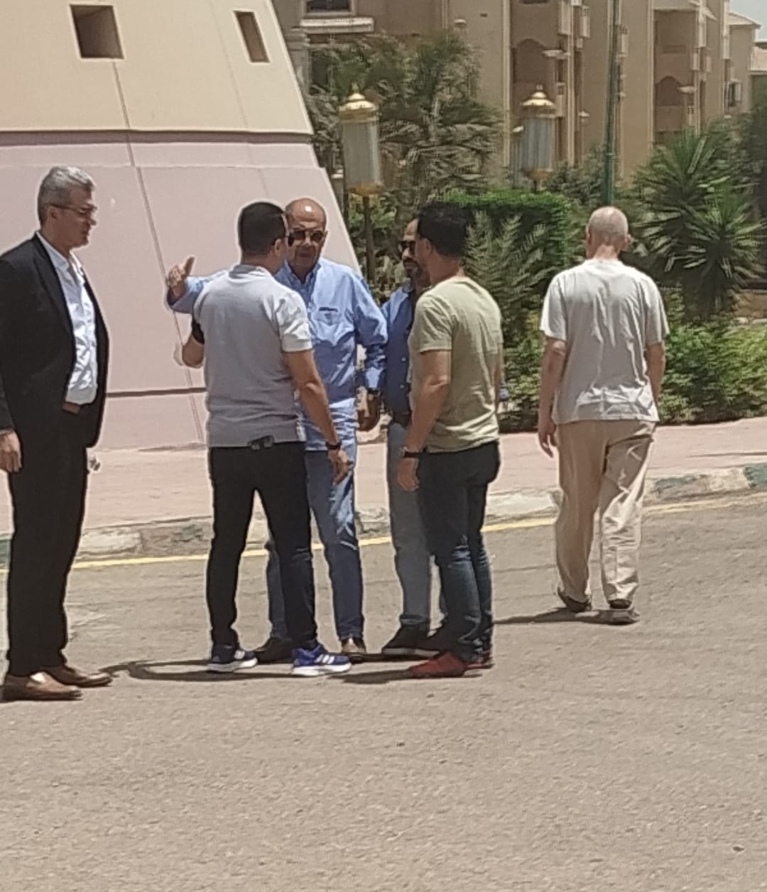 جنازة زوجة محمد مصطفى رشدي