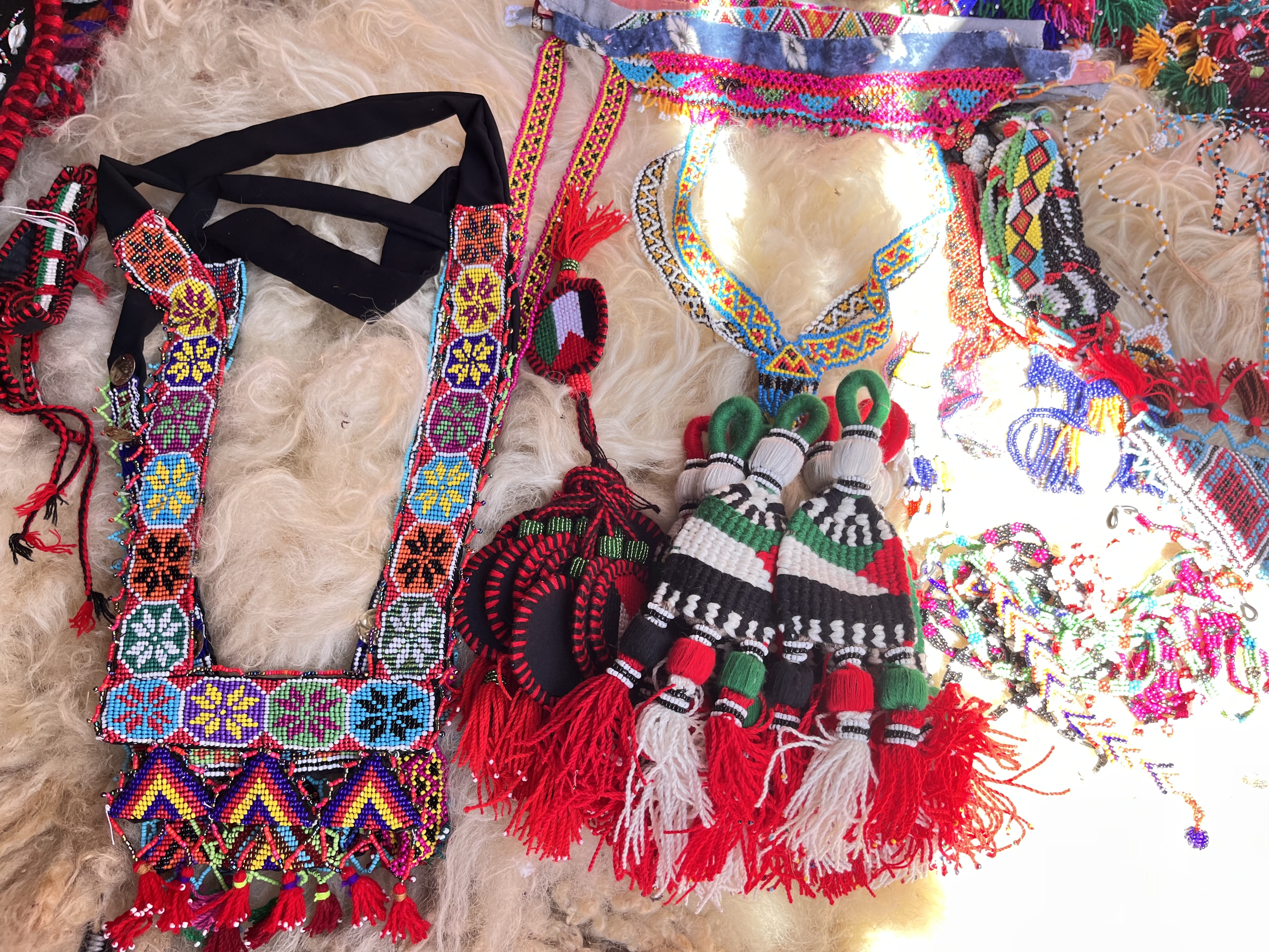 مشغولات بلون علم فلسطين