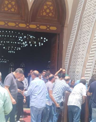 صورة من الجنازة