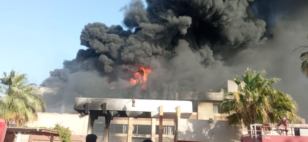 حريق مصنع أكتوبر (4)
