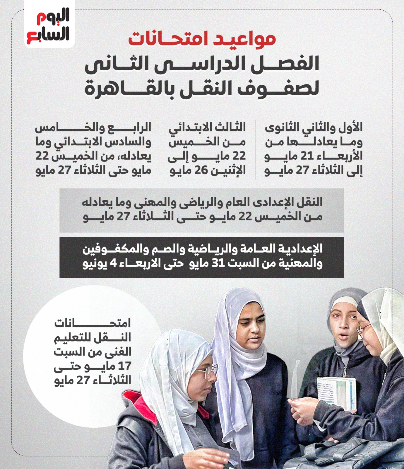 امتحانات الفصل الدراسي الثانى (1)