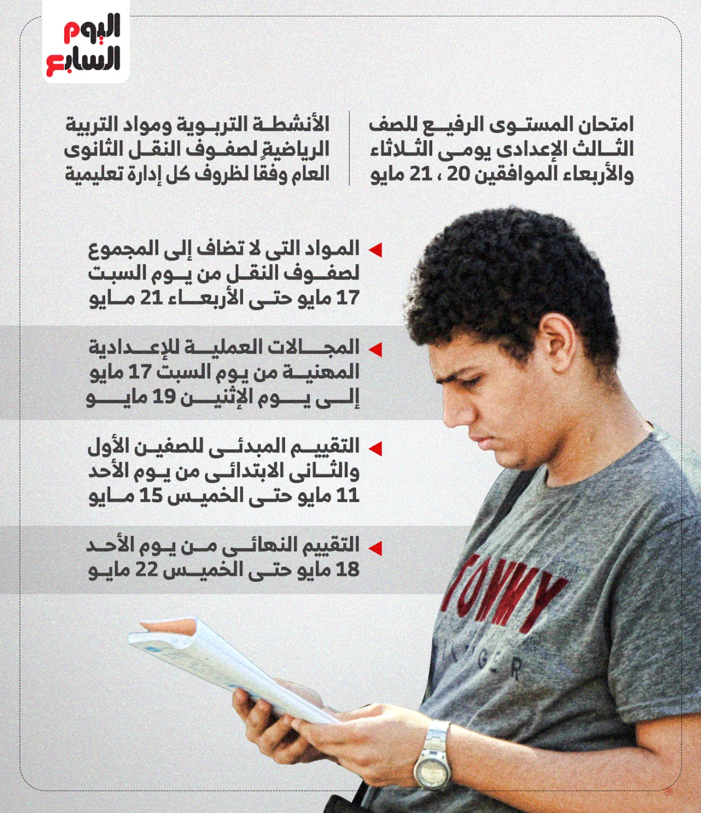 امتحانات الفصل الدراسي الثانى (2)